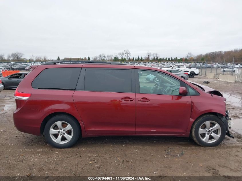 2013 Toyota Sienna Le V6 8 Passenger VIN: 5TDKK3DC0DS403889 Lot: 40794463