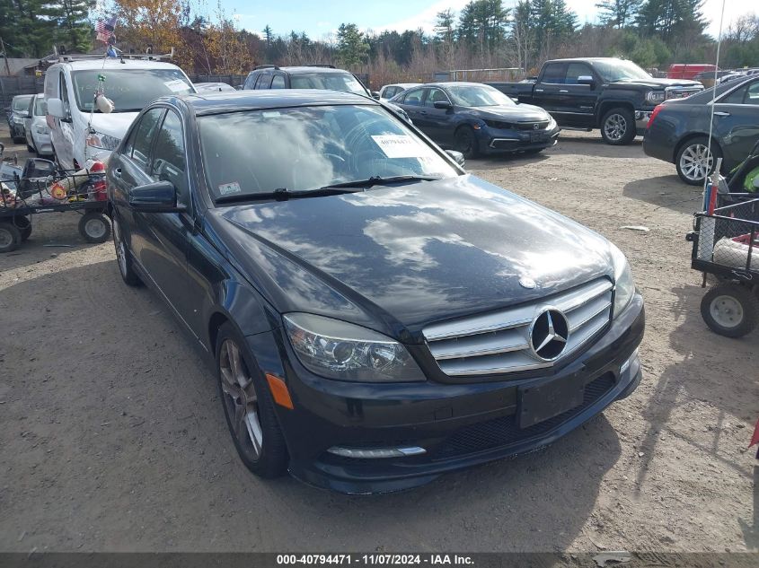 2011 Mercedes-Benz C 300 Luxury 4Matic/Sport 4Matic VIN: WDDGF8BB7BR150038 Lot: 40794471