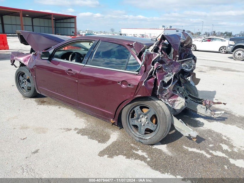 2011 FORD FUSION VIN: 3FAHP0HA8BR319134