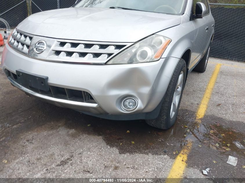 2007 Nissan Murano Se VIN: JN8AZ08W17W608835 Lot: 40794493