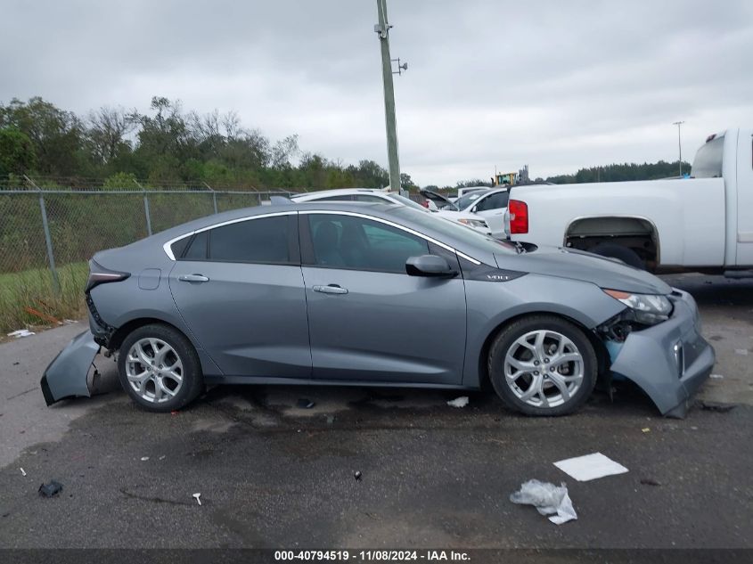 2018 Chevrolet Volt Premier VIN: 1G1RB6S56JU134351 Lot: 40794519