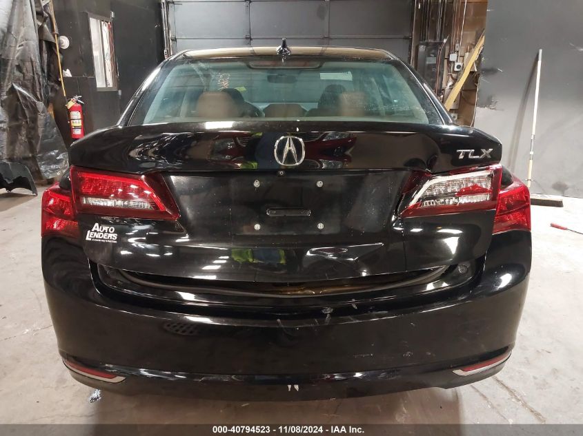 2017 Acura Tlx Technology Package VIN: 19UUB2F51HA000204 Lot: 40794523