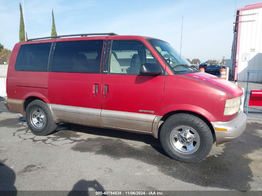 1998 GMC Safari Sle VIN: 1GKDM19W6WB511815 Lot: 40794538