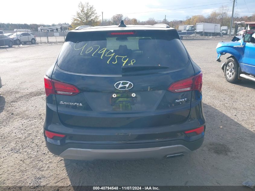 2017 Hyundai Santa Fe Sport 2.4L VIN: 5XYZU3LB5HG429313 Lot: 40794548