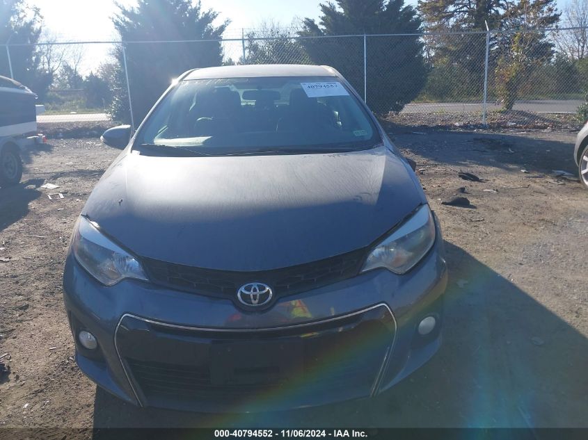 2015 TOYOTA COROLLA S PLUS - 2T1BURHE6FC374743