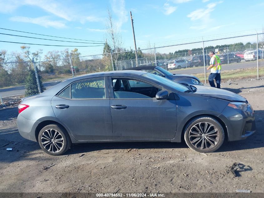 2015 TOYOTA COROLLA S PLUS - 2T1BURHE6FC374743