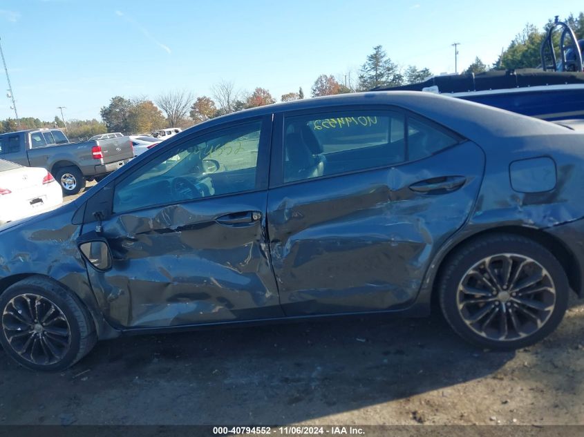 2015 TOYOTA COROLLA S PLUS - 2T1BURHE6FC374743