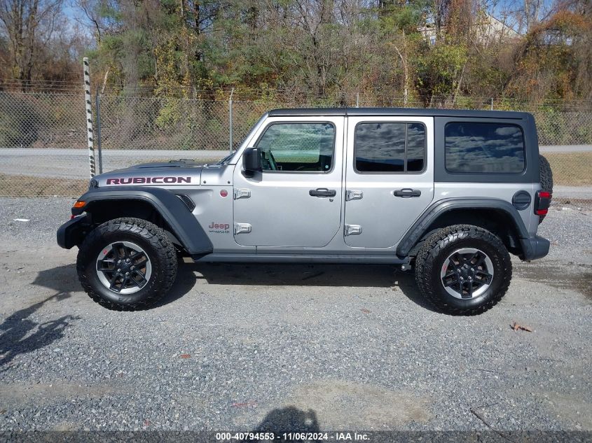 2018 Jeep Wrangler Unlimited Rubicon 4X4 VIN: 1C4HJXFG0JW281633 Lot: 40794553