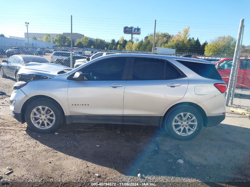 2021 Chevrolet Equinox Fwd Ls VIN: 3GNAXHEV3MS106337 Lot: 40794572