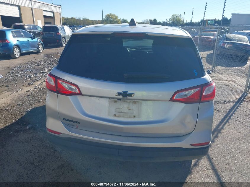 2021 Chevrolet Equinox Fwd Ls VIN: 3GNAXHEV3MS106337 Lot: 40794572