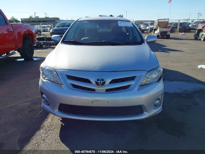 2011 Toyota Corolla Le VIN: JTDBU4EE8B9159176 Lot: 40794578