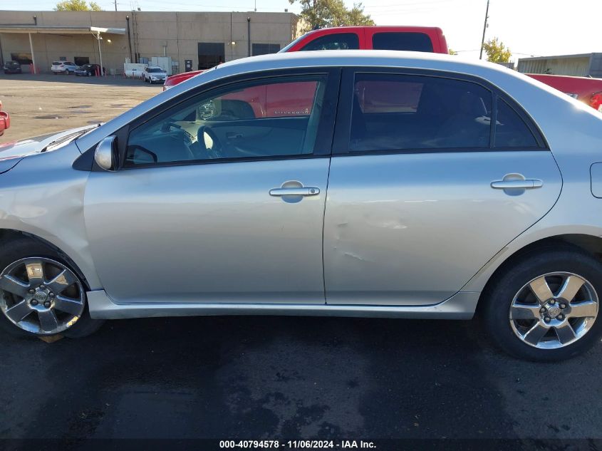 2011 Toyota Corolla Le VIN: JTDBU4EE8B9159176 Lot: 40794578