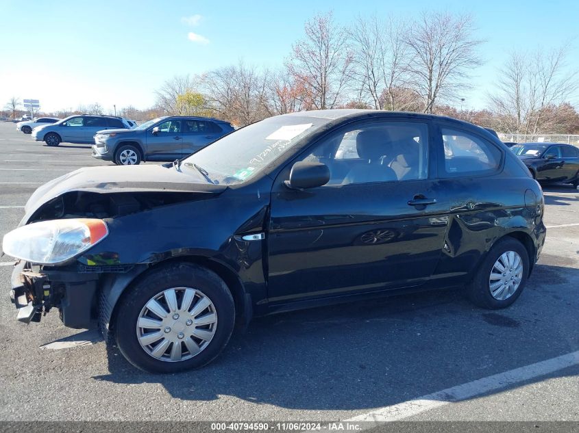 2010 Hyundai Accent Gs VIN: KMHCM3AC5AU173983 Lot: 40794590