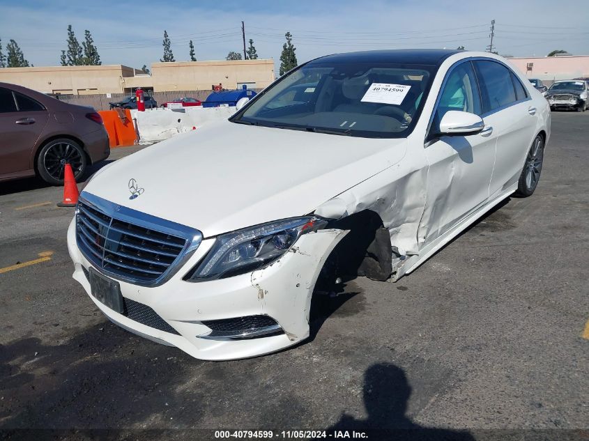 VIN WDDUG8FB4FA145796 2015 Mercedes-Benz S 550, 4Matic no.2