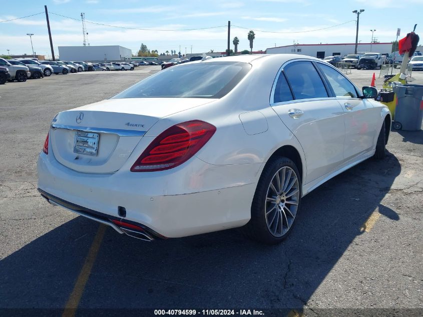 VIN WDDUG8FB4FA145796 2015 Mercedes-Benz S 550, 4Matic no.4