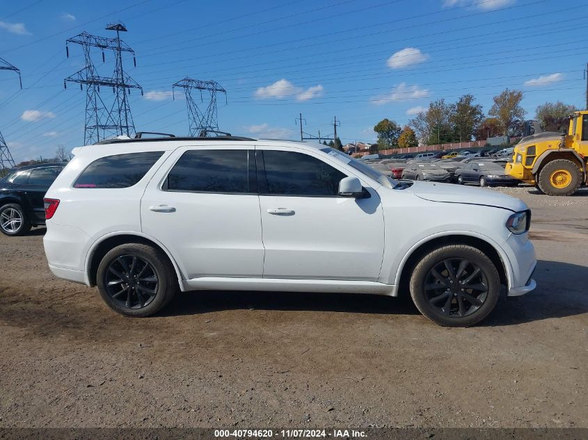 2017 Dodge Durango Gt Awd VIN: 1C4RDJDG6HC839296 Lot: 40794620