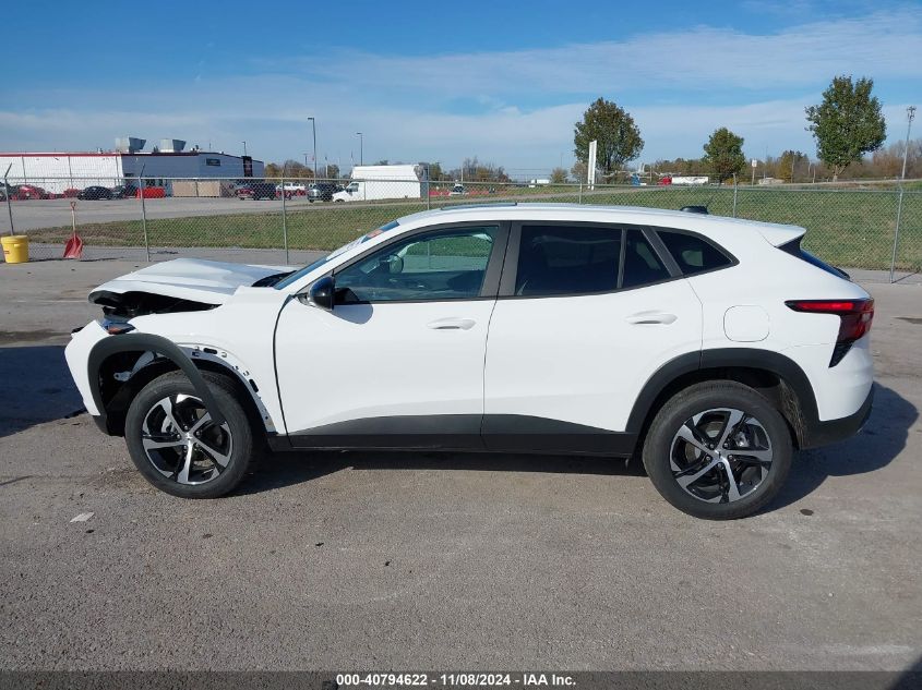 2025 Chevrolet Trax Fwd 1Rs VIN: KL77LGEP5SC102395 Lot: 40794622