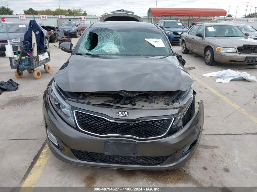 2014 Kia Optima Lx VIN: 5XXGM4A70EG328658 Lot: 40794627