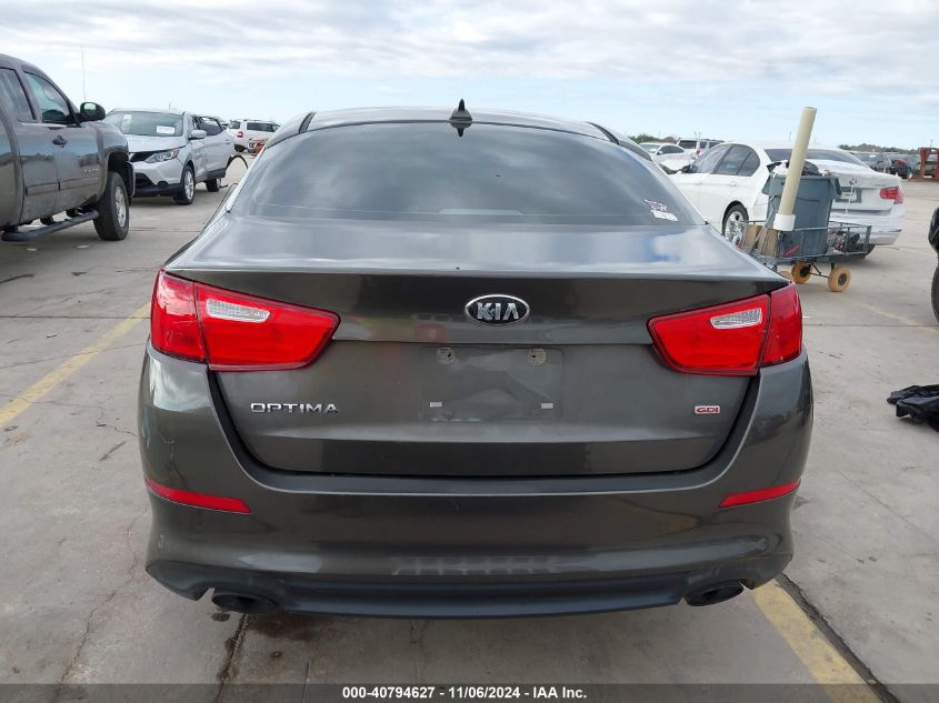 2014 Kia Optima Lx VIN: 5XXGM4A70EG328658 Lot: 40794627