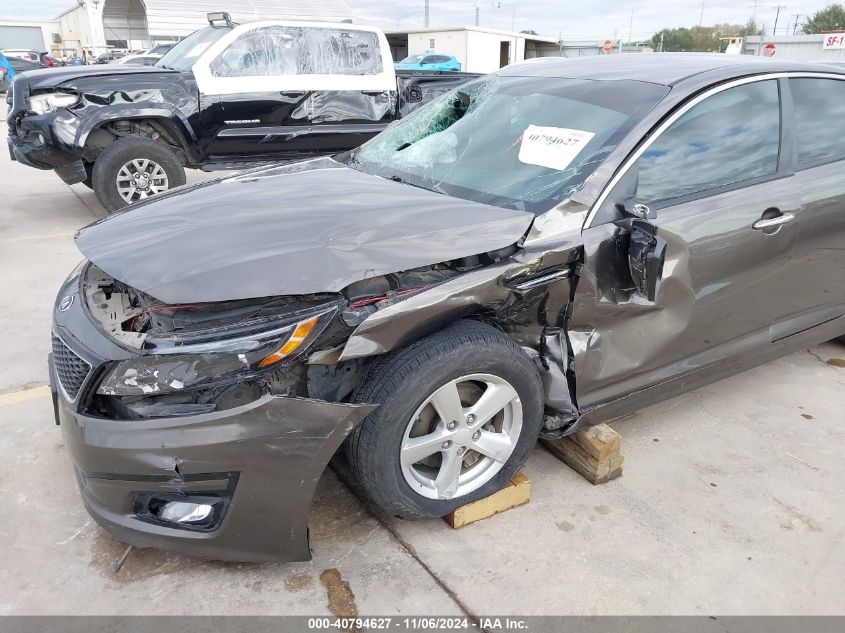 2014 Kia Optima Lx VIN: 5XXGM4A70EG328658 Lot: 40794627