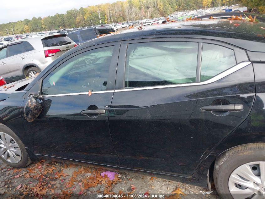 2024 Nissan Sentra S Xtronic Cvt VIN: 3N1AB8BVXRY204641 Lot: 40794645