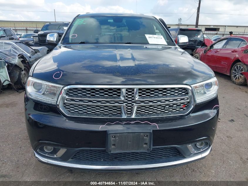 2015 Dodge Durango Sxt VIN: 1C4RDHAG3FC161195 Lot: 40794654