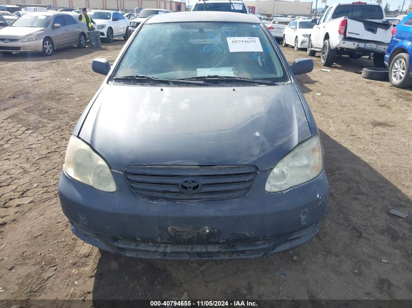 2003 Toyota Corolla Ce VIN: 1NXBR38E43Z108954 Lot: 40794655