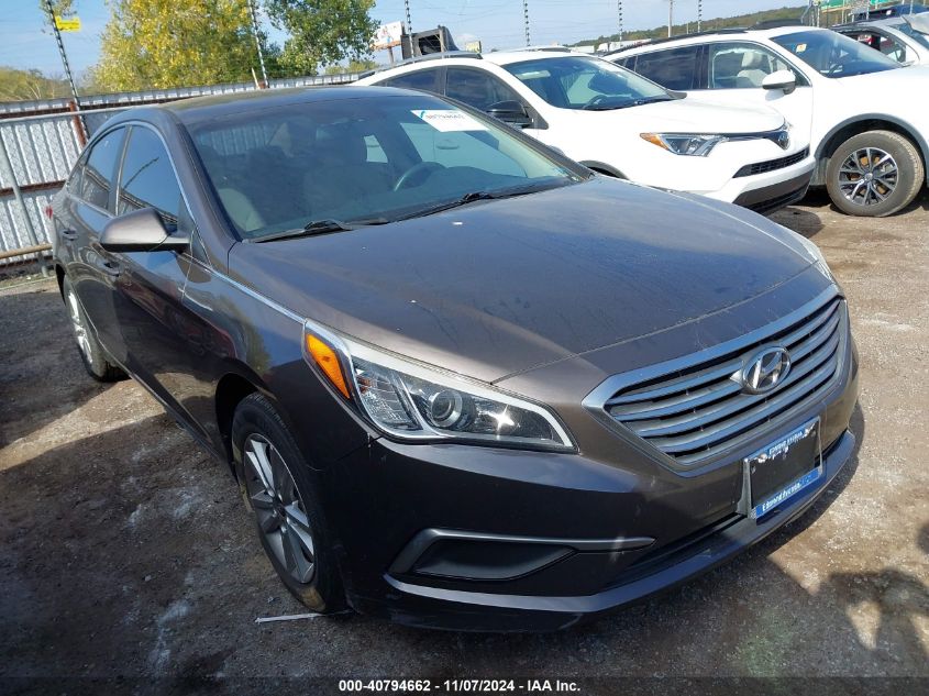 2017 Hyundai Sonata VIN: 5NPE24AF1HH542457 Lot: 40794662