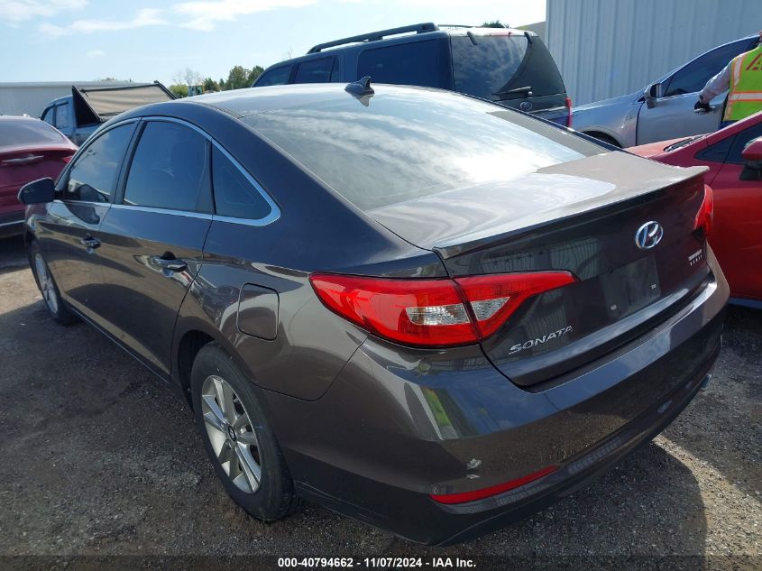 2017 Hyundai Sonata VIN: 5NPE24AF1HH542457 Lot: 40794662