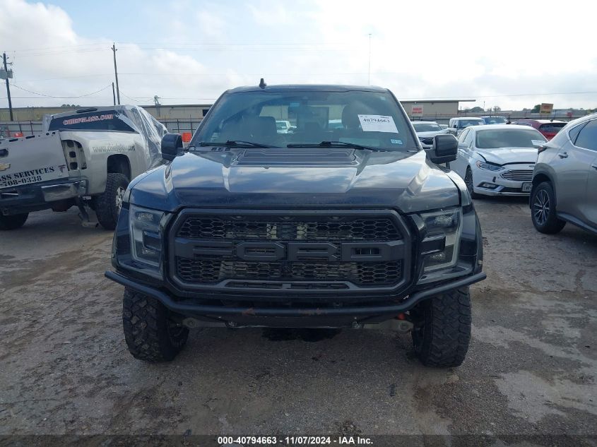 2019 Ford F-150 Raptor VIN: 1FTFW1RG4KFD17990 Lot: 40794663