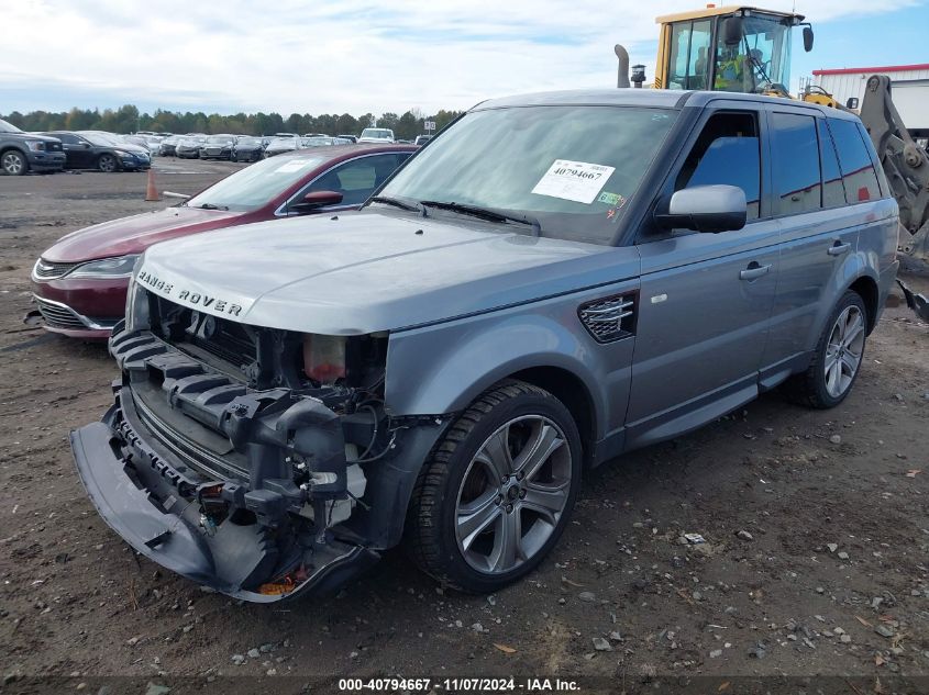 2013 Land Rover Range Rover Sport Hse VIN: SALSK2D41DA795287 Lot: 40794667