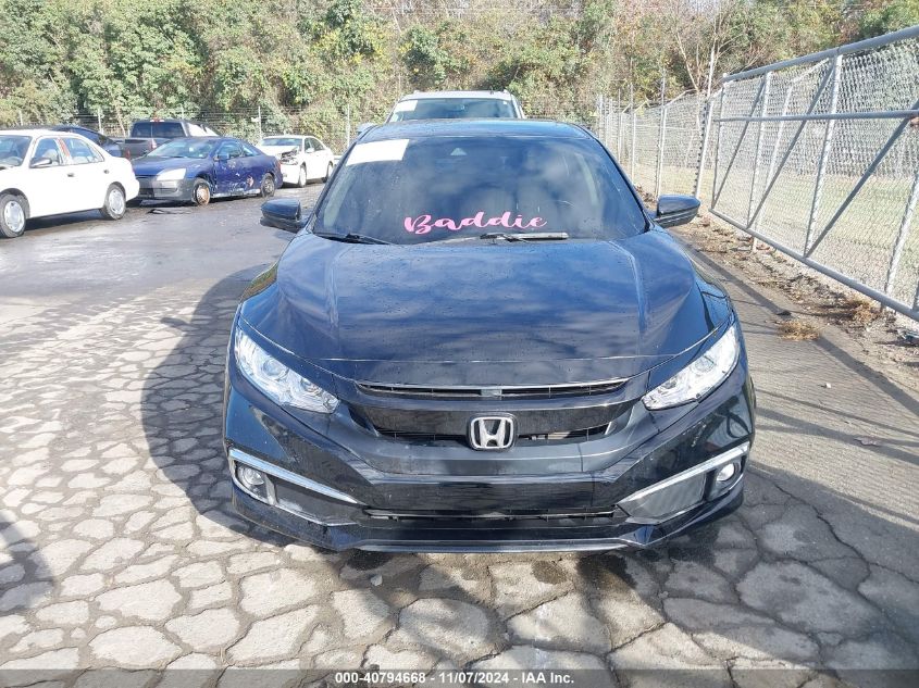 2019 Honda Civic Ex VIN: 19XFC1F39KE016331 Lot: 40794668