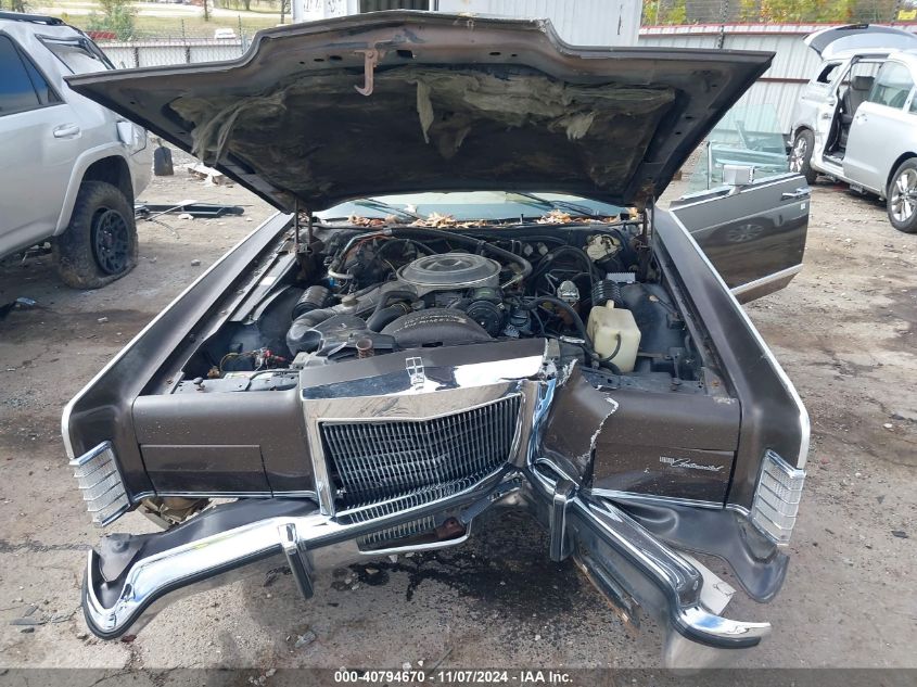 1978 Lincoln Continenta VIN: 9Y82S735853 Lot: 40794670