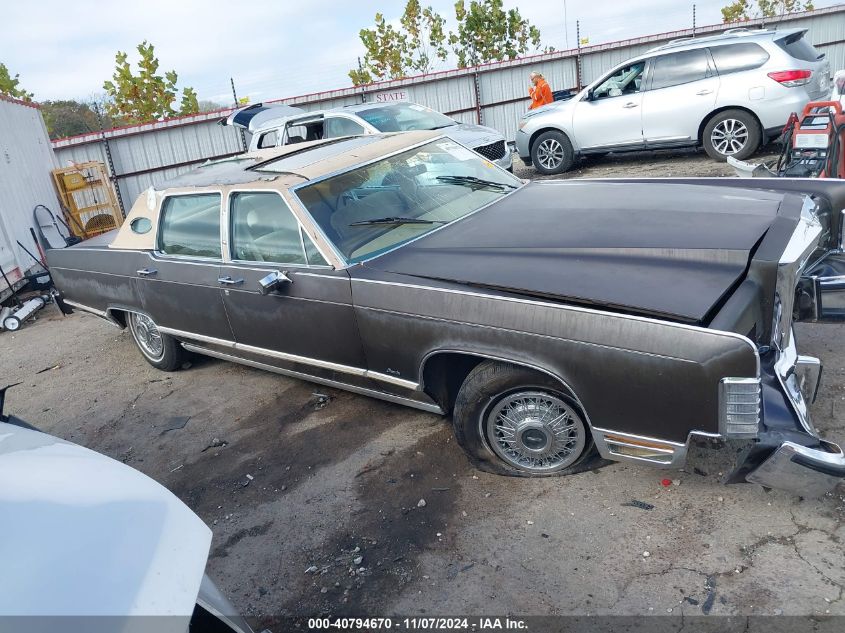 1978 Lincoln Continenta VIN: 9Y82S735853 Lot: 40794670