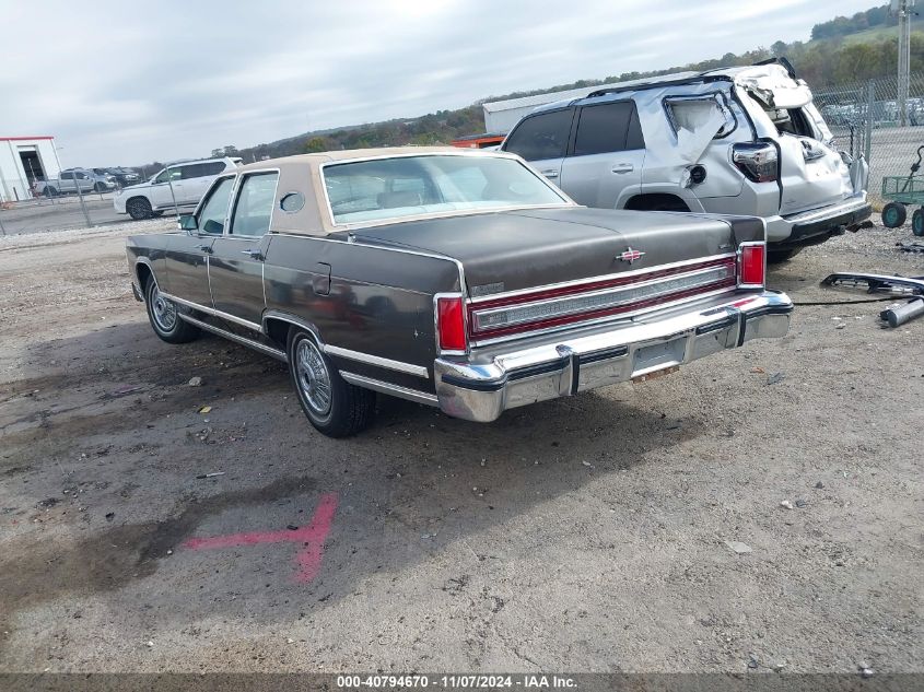 1978 Lincoln Continenta VIN: 9Y82S735853 Lot: 40794670