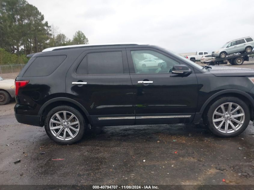 2016 Ford Explorer Limited VIN: 1FM5K7F82GGA98175 Lot: 40794707