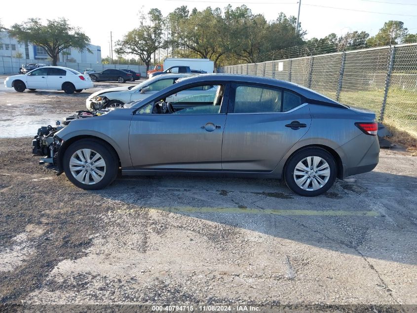 2024 Nissan Sentra S Xtronic Cvt VIN: 3N1AB8BV9RY207997 Lot: 40794715