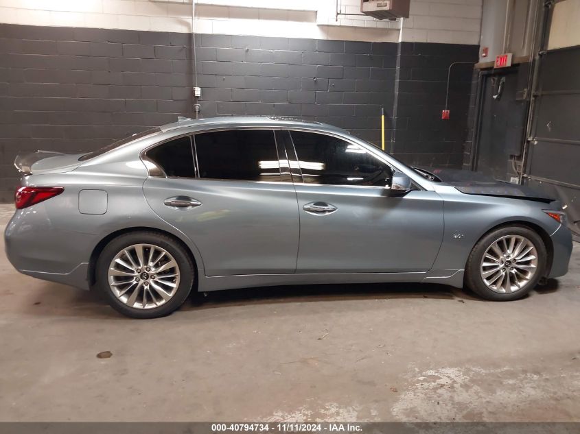 2020 Infiniti Q50 Luxe Awd VIN: JN1EV7AR3LM256484 Lot: 40794734