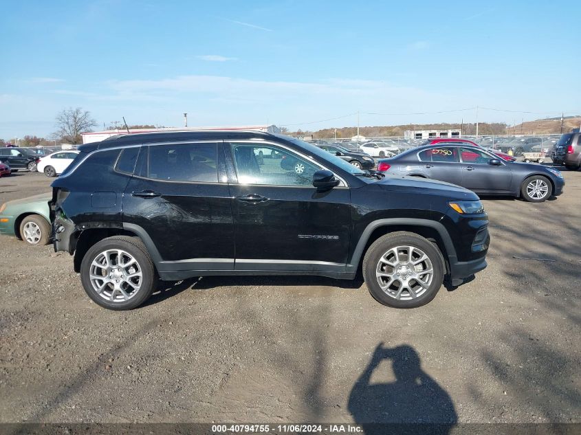 2022 JEEP COMPASS LATITUDE LUX 4X4 - 3C4NJDFB7NT203738