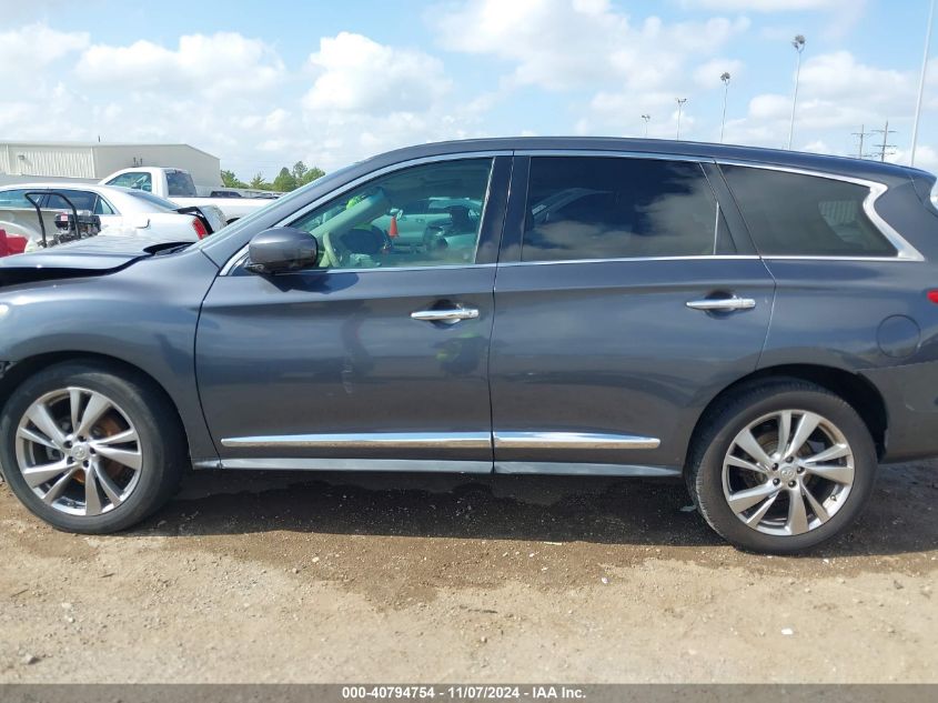 2013 Infiniti Jx35 VIN: 5N1AL0MN2DC325122 Lot: 40794754