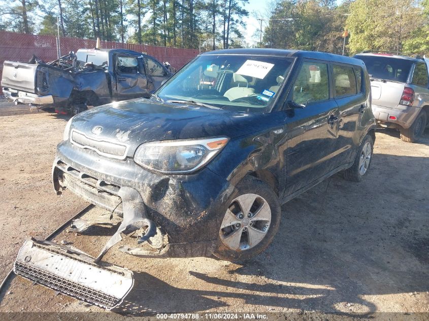 VIN KNDJN2A29E7065929 2014 KIA SOUL no.2