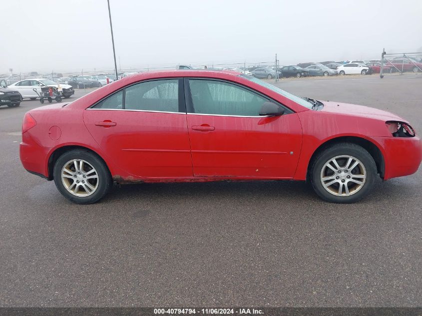 2006 Pontiac G6 VIN: 1G2ZG578464117436 Lot: 40794794