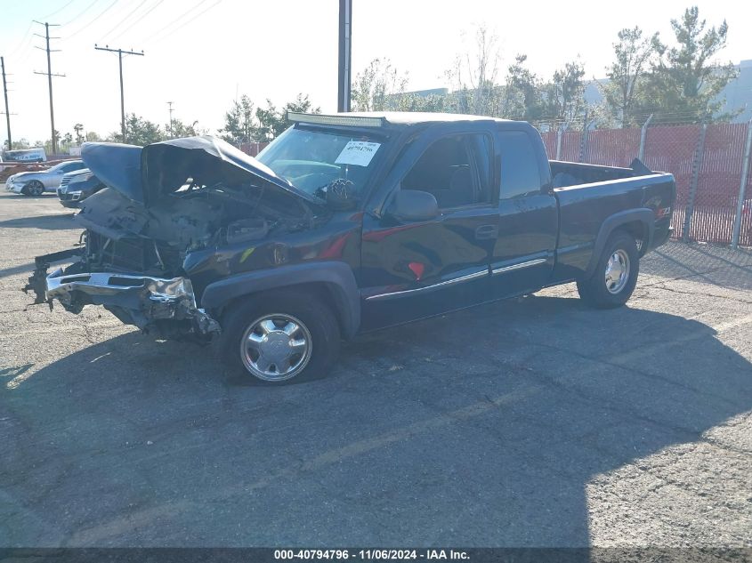 2003 GMC Sierra 1500 Sle VIN: 1GTEK19TX3E145928 Lot: 40794796