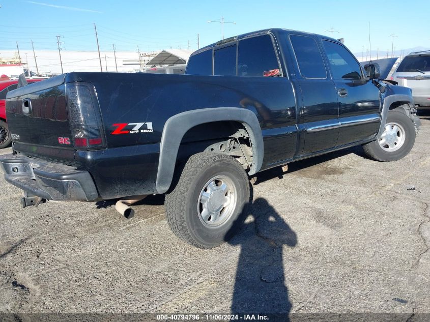 2003 GMC Sierra 1500 Sle VIN: 1GTEK19TX3E145928 Lot: 40794796