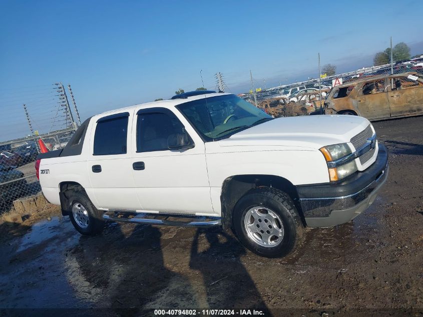 2004 Chevrolet Avalanche 1500 VIN: 3GNEK12T04G224620 Lot: 40794802