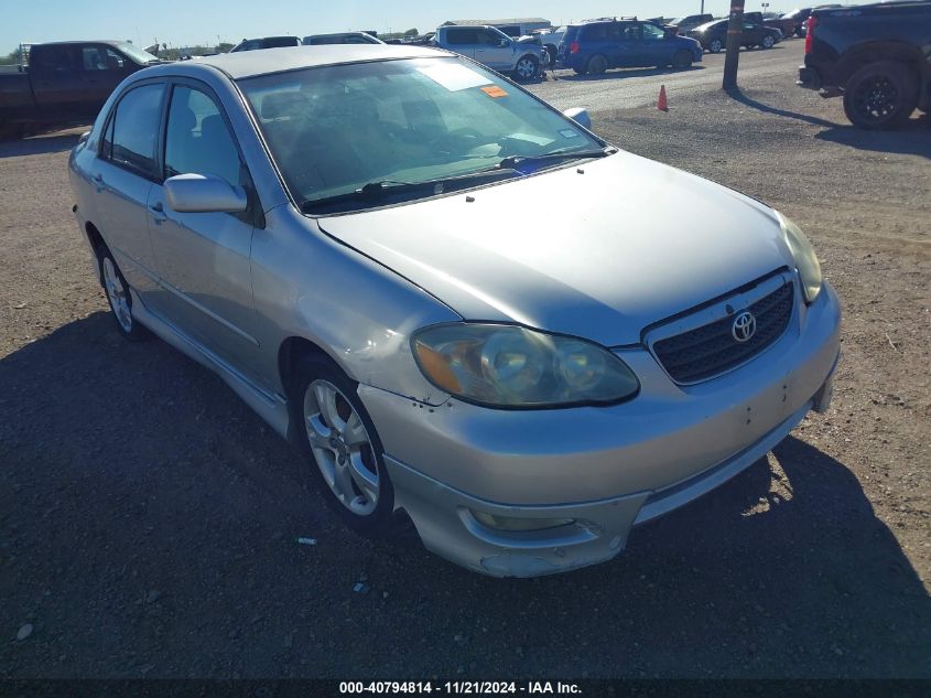 2005 Toyota Corolla Xrs VIN: 2T1BY32E25C384310 Lot: 40794814