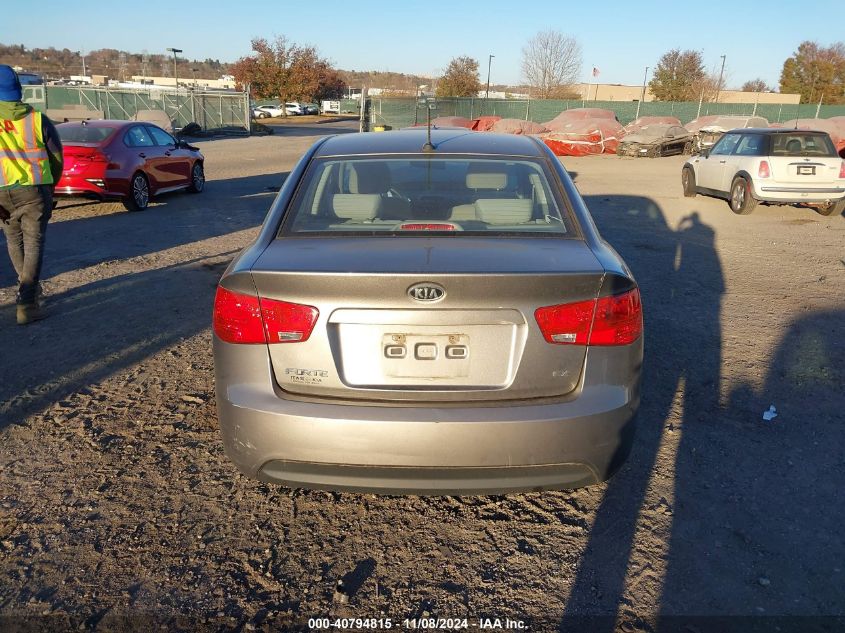 2010 Kia Forte Ex VIN: KNAFU4A25A5271160 Lot: 40794815