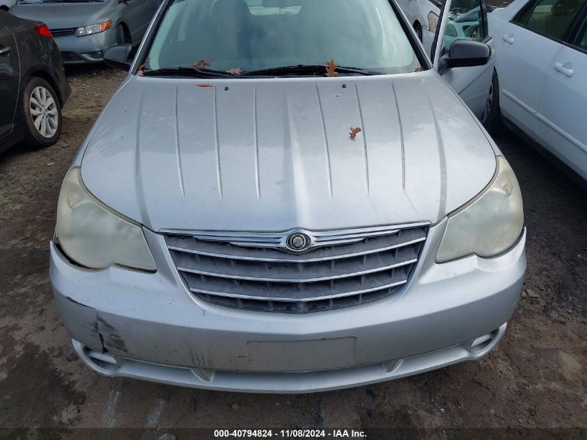 2009 Chrysler Sebring Lx VIN: 1C3LC46B19N502105 Lot: 40794824