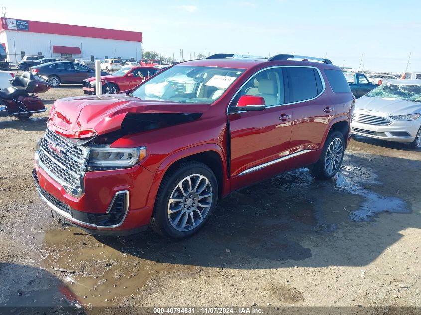 VIN 1GKKNPLS0PZ244757 2023 GMC Acadia, Fwd Denali no.2