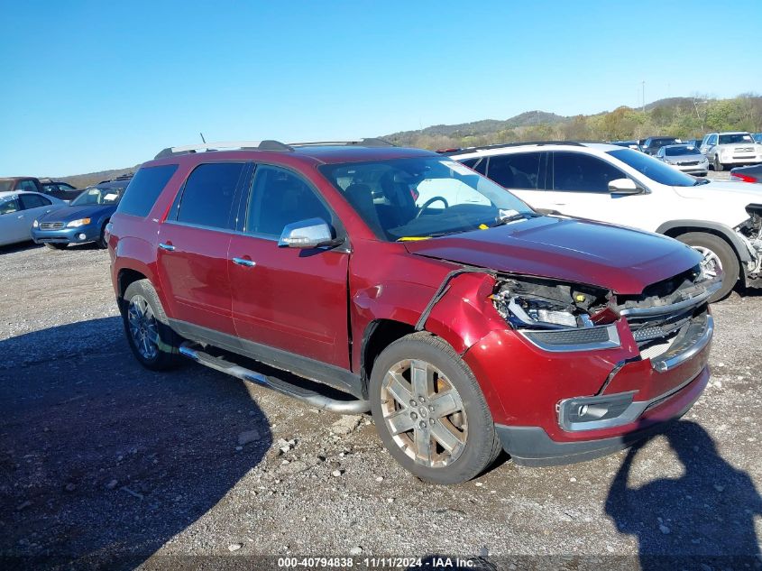 VIN 1GKKRSKD2HJ136103 2017 GMC Acadia, Limited no.1